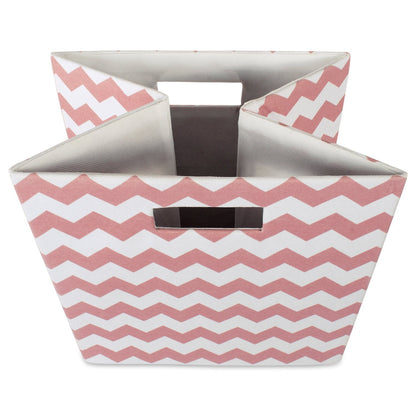 DII 13 x 13 x 13, Chevron Rose, 100% Polyester, L