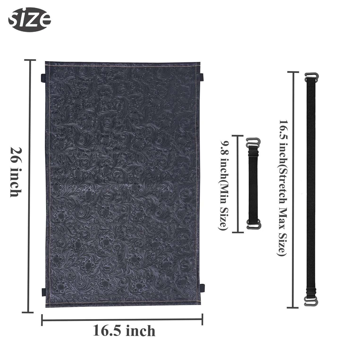 Mtzmy Recliner Headrest Protector,Non Slip Waterproof Headrest Cover,Leather Recliner Headrest Cover for Sofa,Furniture,Living Room,Office