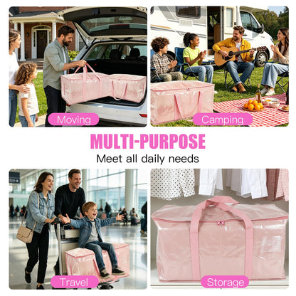 ZFWDSY Moving Bags 93 L,8-Pack Storage Bags Moving Boxes Alternatives