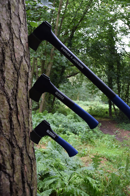Spear & Jackson 7706FG 0.6kg Axe with Fibreglass Handle, black