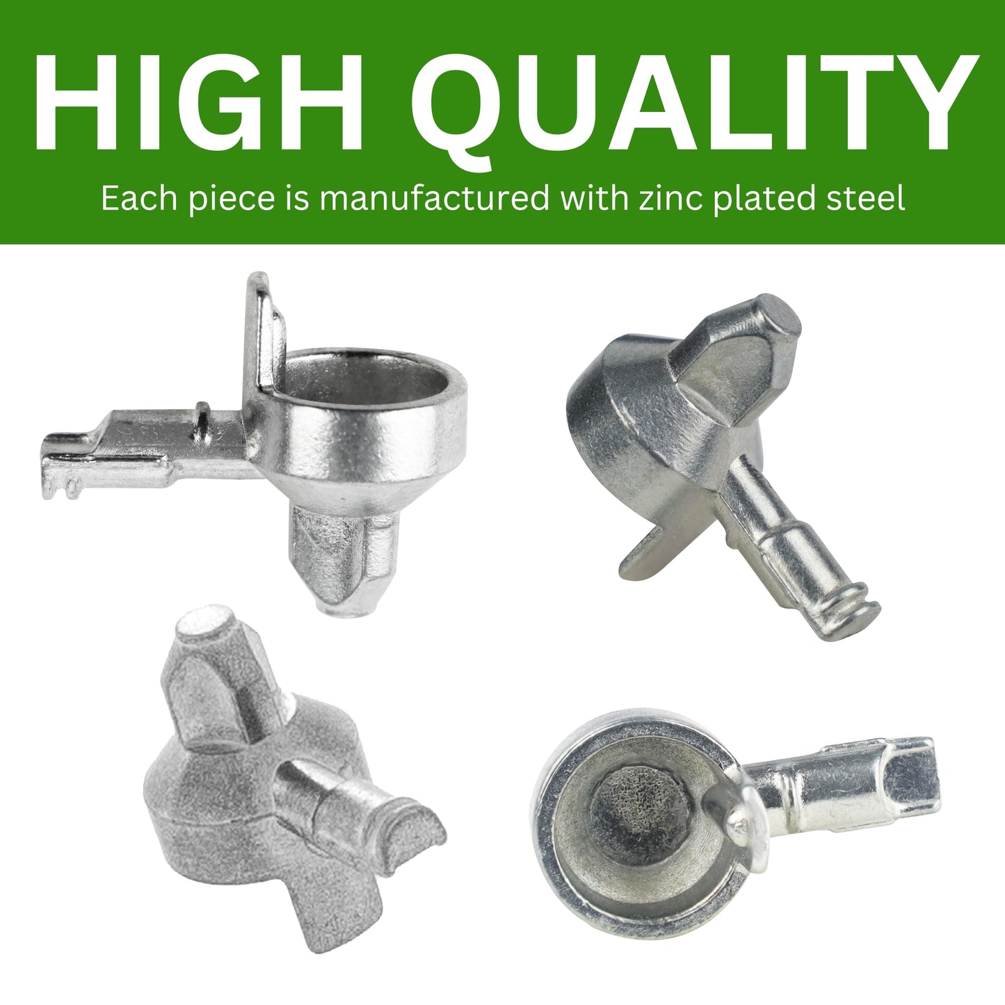 Spare Hardware Parts Billy Bookshelf Pins (Compatible with IKEA Part #131372) (Pack of 8)