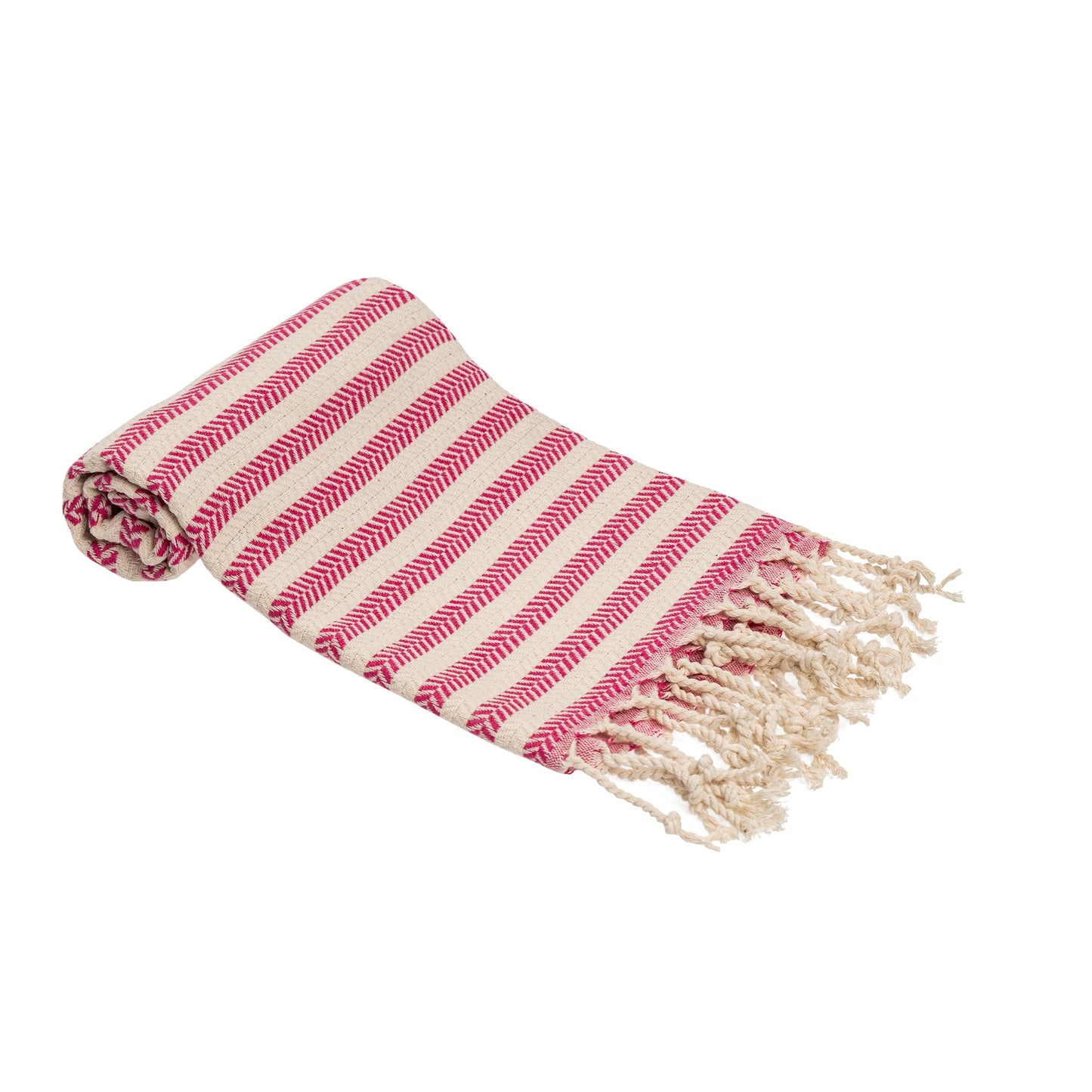 Blue Beach Turkish Towel Striped - 90 x180cm Large Turkish Hammam Peshtemal Towel - Super Absorbent, Quick Dry, Lightweight