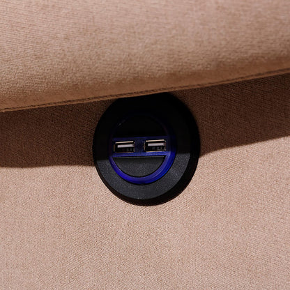 01 02 015 Electric Sofa Button, Easy To Use Sofa Hand Control Switch Lift Chair Button Waterproof with Dual USB for Home Theater Seating for Power