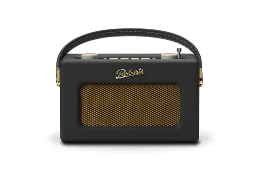 Roberts Revival UNO FM/DAB/DAB+ Digital Radio with Bluetooth, Black