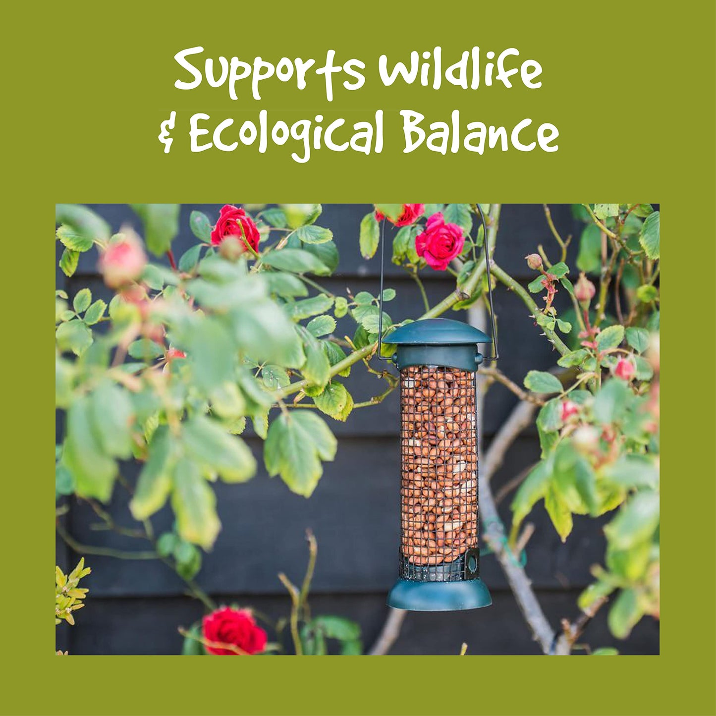 Split Peanuts for Wild Birds 12.55kg - High Energy Food, High Protein Feed, Rich in Fats and Fibre, Great for Hanging Feeders, Bird Tables and Ground