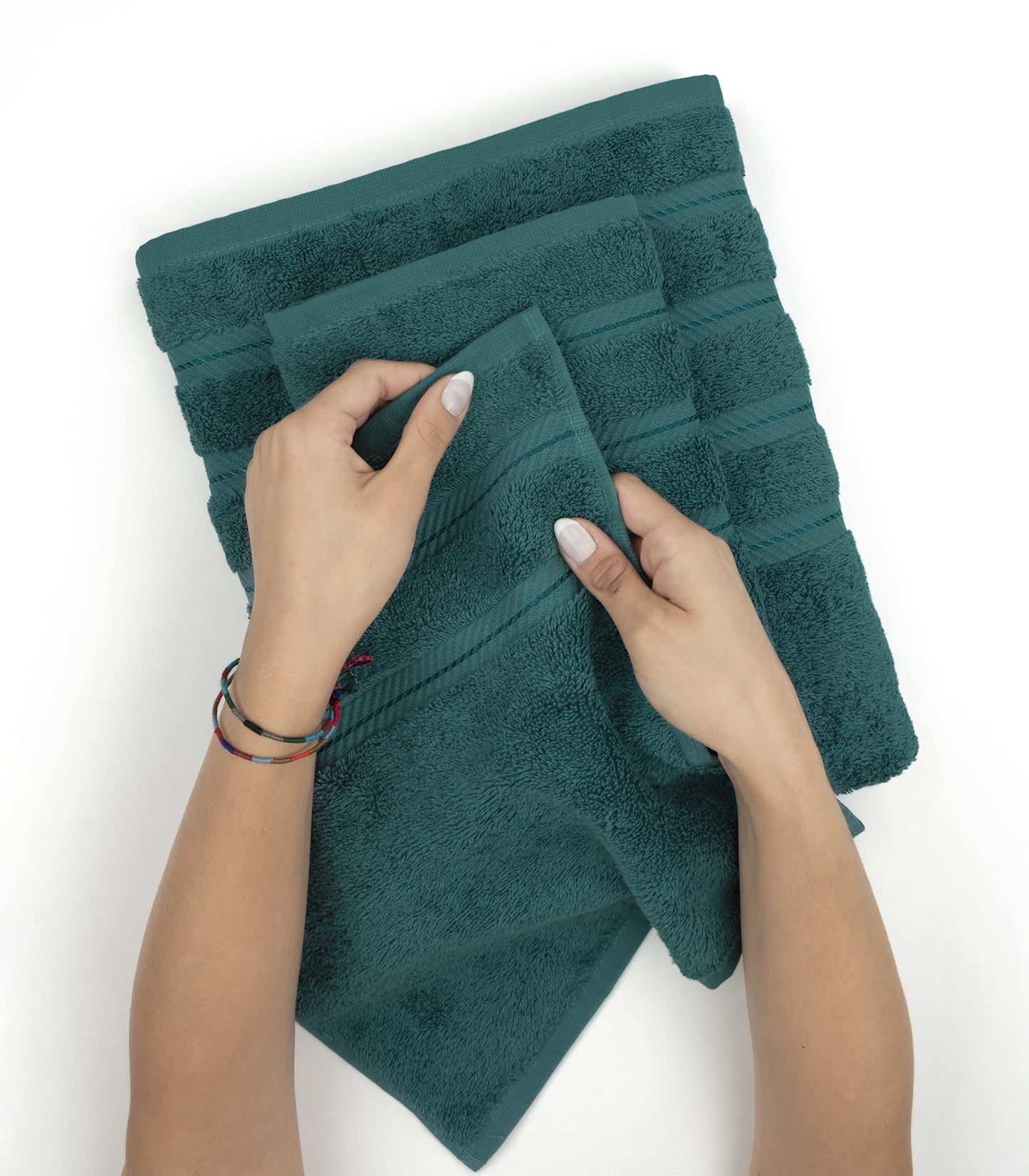 American Soft Linen Premium, Turkish Cotton Towel Set Luxury Hotel & Spa Quality for Maximum Softness & Absorbency