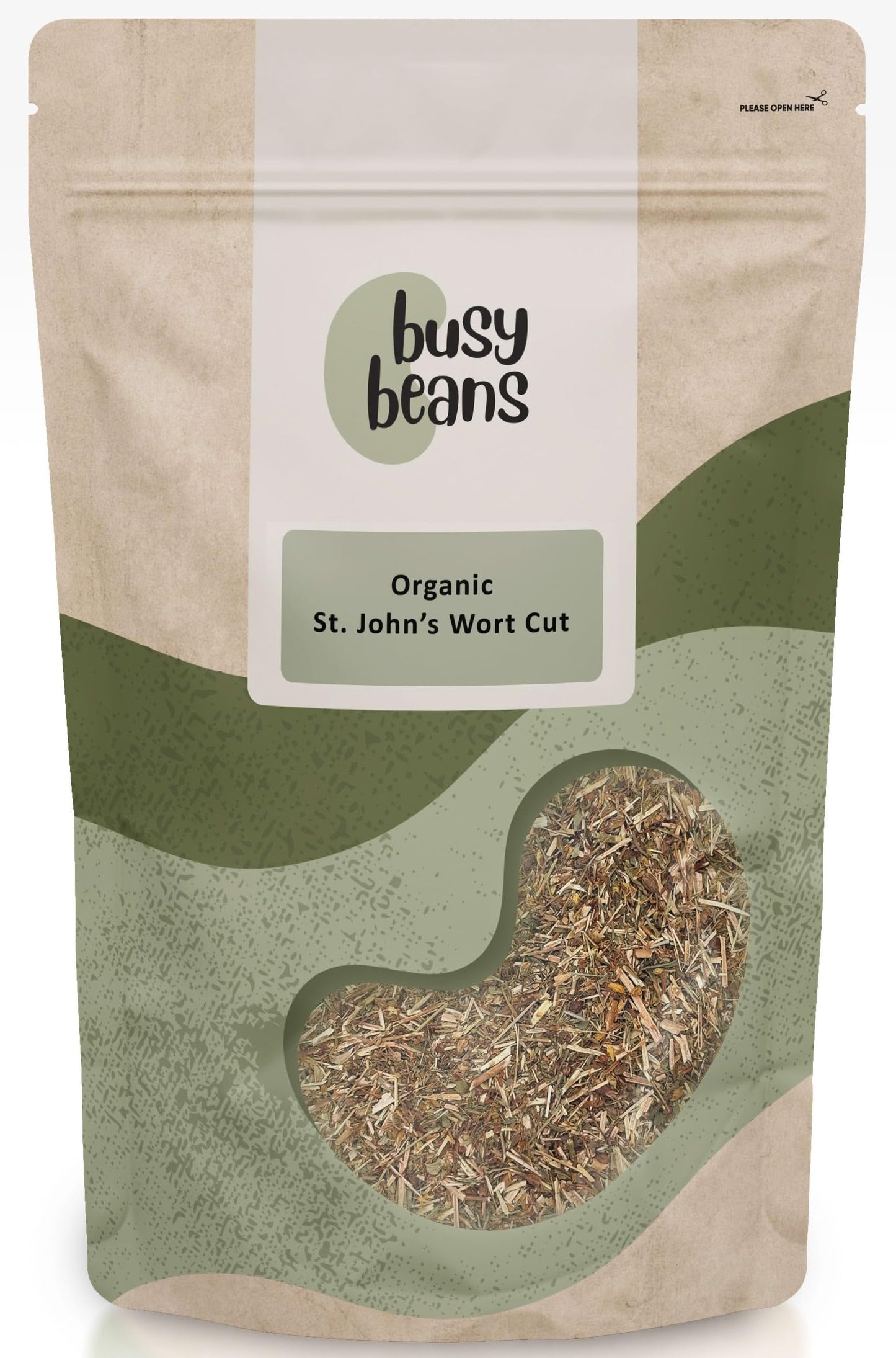 Organic St. John's Wort Tea - Certified Organic - by Busy Beans Organic (250g)