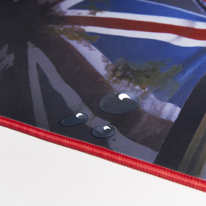 Subsonic Iron Maiden - Non-Slip Gamer Floor Mat for Gaming and office chair