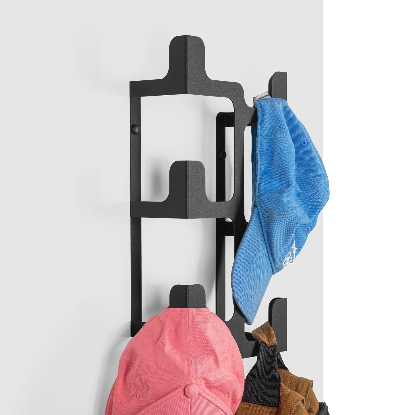 etterr Coat Rack, Wall Coat Rack, Modern Organiser for Entrance, Hallway, Bathroom, Metal Coat Hooks, Minimalist Decorative Design Hooks for Coats