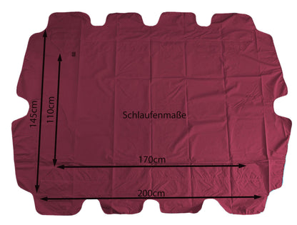 Quick-Star Replacement Roof Universal 3 Seater Swing Bordeaux Replacement Cover Sun Canopy Swing Roof