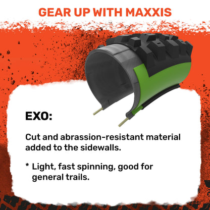 Maxxis Minion DHRpl Folding Dual Compound Exo/tr Tyre - Black, 27.5 x 2.8-Inch