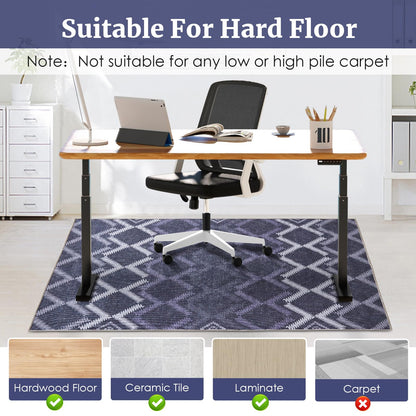 Office Chair Mat,90x120cm Office Chair Mat For Hardwood Floor, for Home