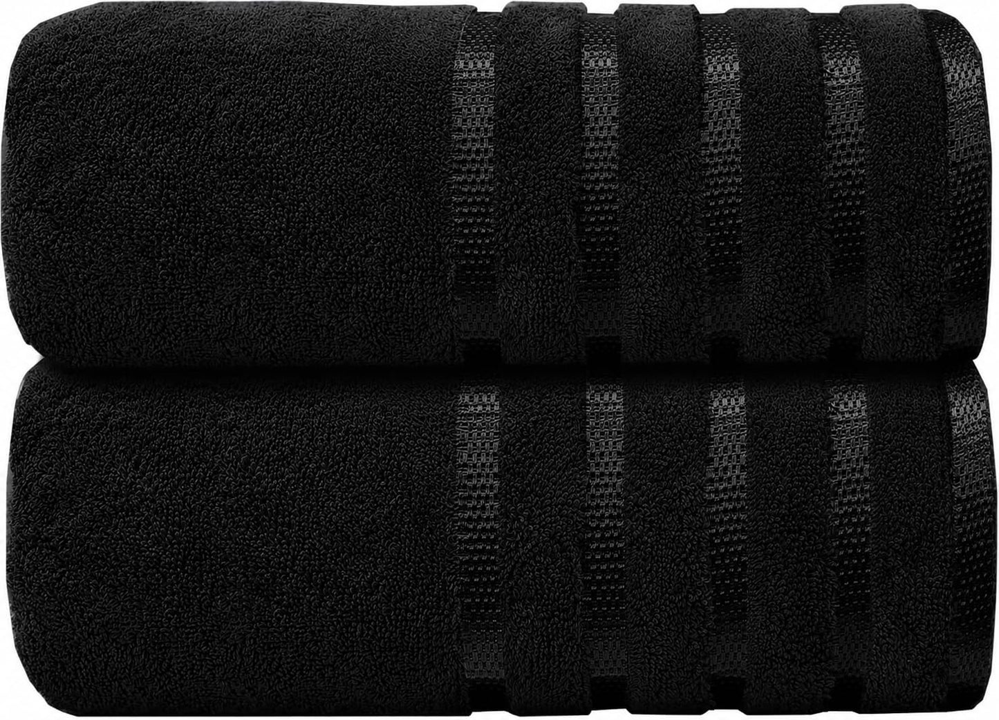 Casabella Luxury Bath sheets 90x180 cm 100% Cotton - Pack of 2 Bath Towels Large Set Clearance - Soft Highly Absorbent Bathroom Towels