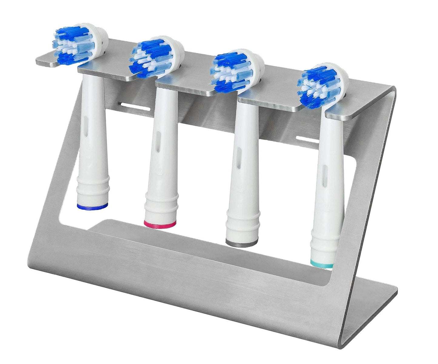 steland metallmanufaktur? Stainless Steel Brush Holder with Wall Mount Toothbrush Holder Compatible with All Standard Attachments