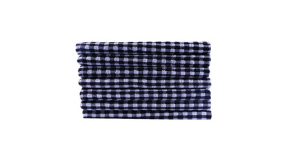 QUALITY HOME TEXTILES 100% CottonTerry Towelling Tea Towels with Hanging Loop | Pack of 3| Kitchen Hand Towels Dish Cloth Super Absorbent Soft Touch