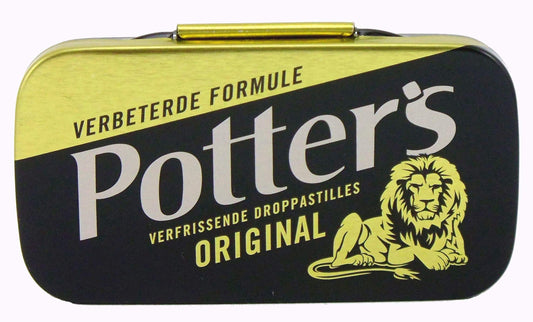 Potter's Original, Liquorice Lozenges, 12.5 Gr (0.44 Oz), (Pack of 5)