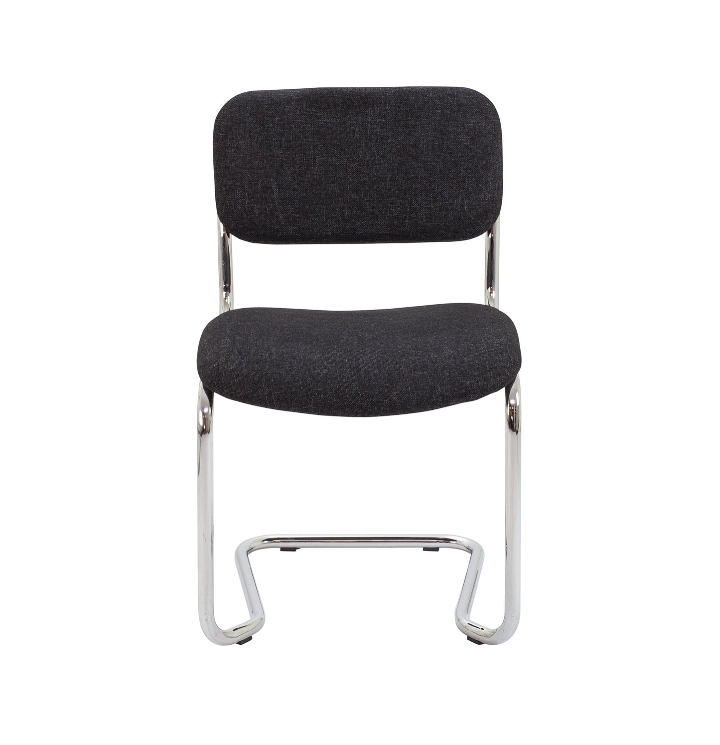 Office Hippo Heavy Duty Meeting Chair, Versatile & Robust Stackable Office Chair, Desk Chair With Strong Chrome Frame & Padded Durable Seat Cushion