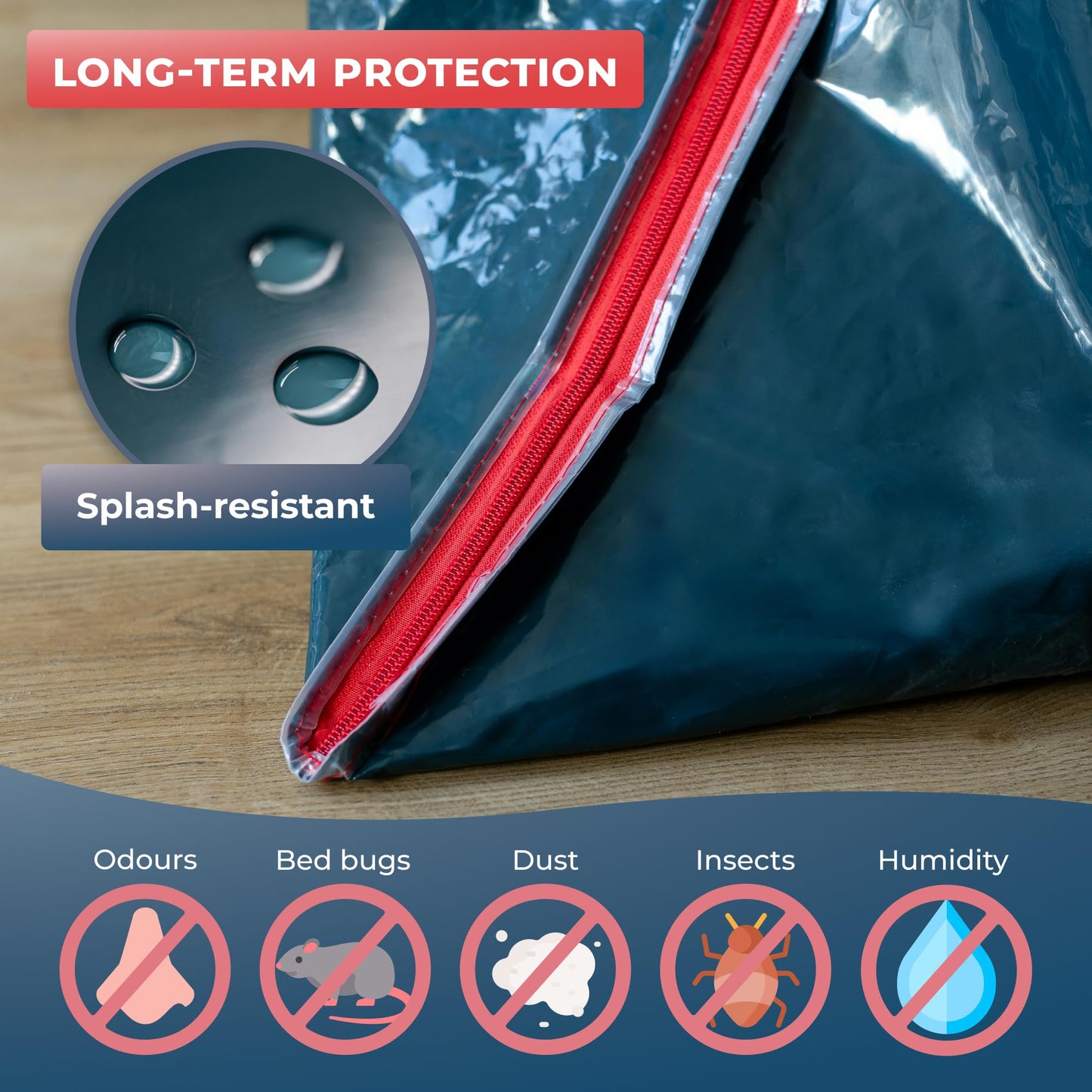 Wrappybag mattress covers for moving house - plastic mattress protector