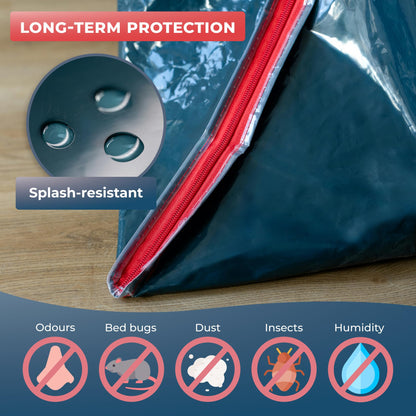 Wrappybag mattress covers for moving house - plastic mattress protector