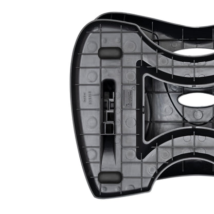 Unilux Nymphea Ergonomic Footrest – Adjustable Height & Tilt, Anti-Slip, Black, 42 x 32 cm