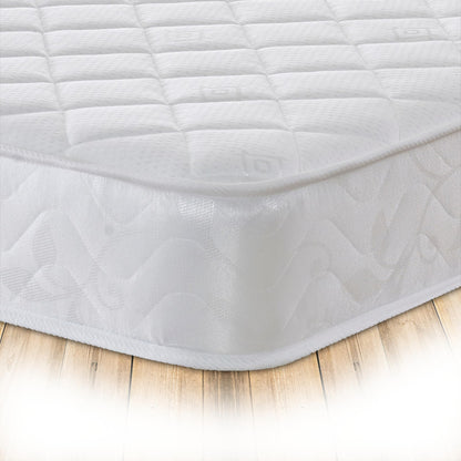 Starlight Beds Diamond Sprung Small Single Mattress with Memory Foam Layer