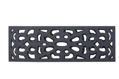 Nicoman Narrow Doormat Victorian Style Door Mat Barrier Eco-Friendly Absorbent Heavy Duty Dirt Scraper Drainage For Outdoor Garden Pool Garage
