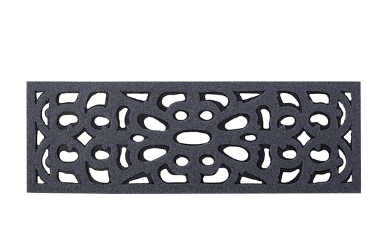 Nicoman Narrow Doormat Victorian Style Door Mat Barrier Eco-Friendly Absorbent Heavy Duty Dirt Scraper Drainage For Outdoor Garden Pool Garage