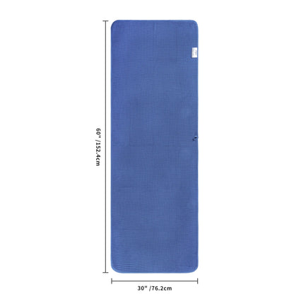 POLYTE 380 GSM Microfibre Quick Dry Waffle Bath Towel, 76.2x152.4 cm