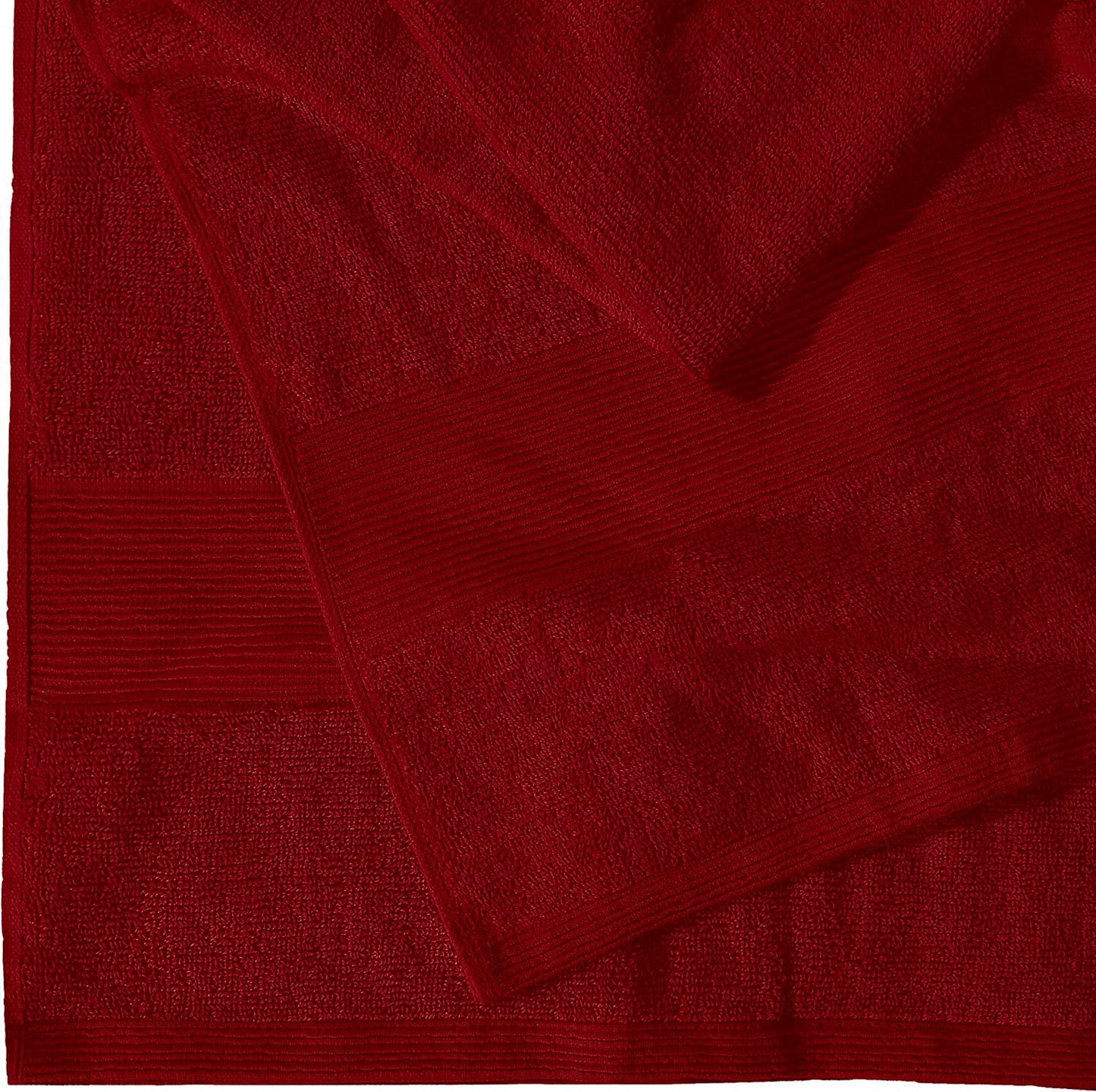 Textile Do Extra Large Super Jumbo Bath Sheet Towel 100% Egyptian Cotton XL Bath Sheets(100 x 200 cm-600 GSM) (Red)