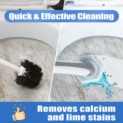 48 Pcs Disposable Toilet Brush Refills, Toilet Bowl Brush Replacement head