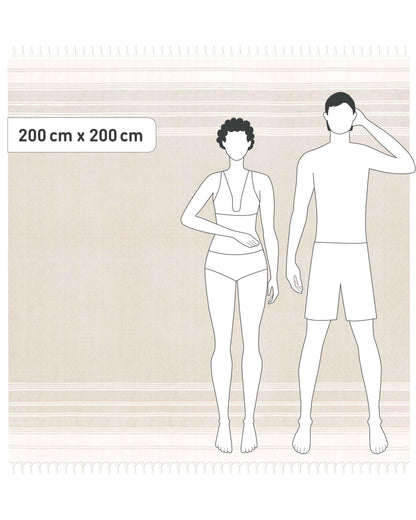 Fit-Flip Hammam Beach towel XXL made from 100% cotton