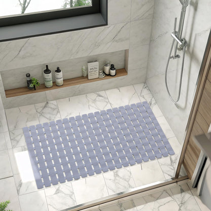 Smiry Shower Bath Mat Non Slip, Quick Drying for Inside Shower, 40 x 70 cm