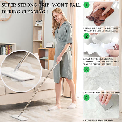 LUFFLOK 36 Pcs Bath Stickers Non Slip Bath Stickers Transparent