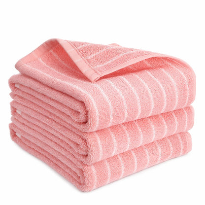 saerryor 3 Pack Hand Towels Cotton Soft Absorbent Towels 14” x 29” Pink