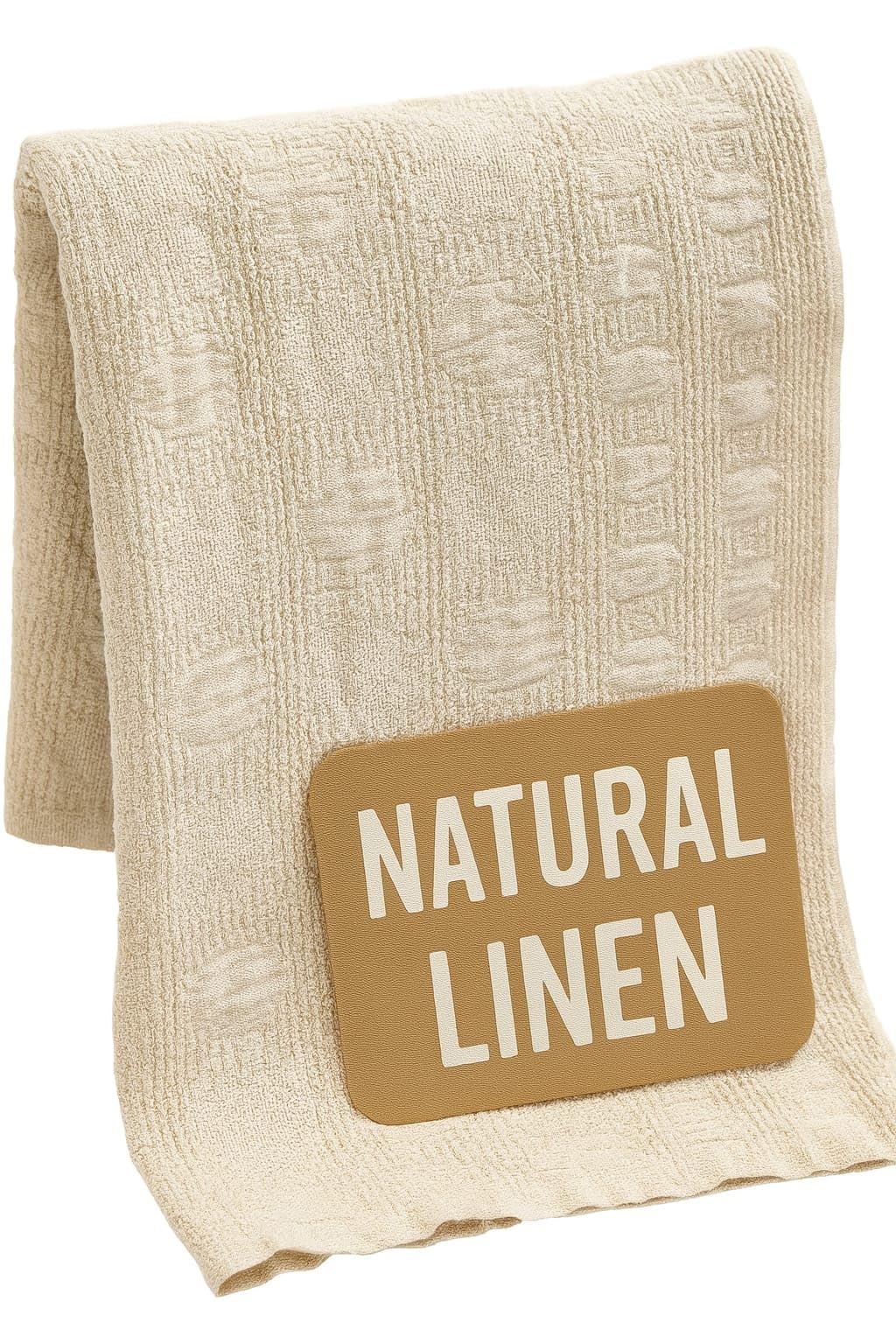 Linen Bath Sheet 80?135 cm ? Compact & Absorbent Towel for Bathroom & Sauna ? 79% Natural Linen Blend, OEKO-TEX Certified