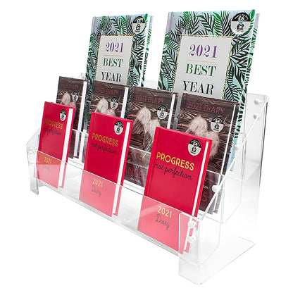 Greeting Card Rack - Universal Fit - 3 Tiers 420mm WidE (DSL+) (420mm)