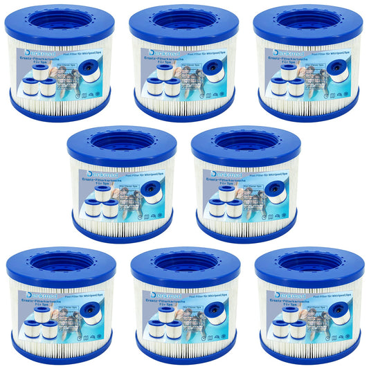 Denkmsd Replacement filter cartridge for spa, pool filter for spa, for clever spa, for aquaparx, for aqua spa, for Costyway, for all seasons, for
