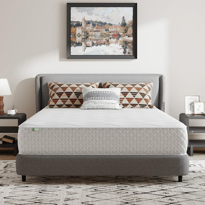Novilla 5FT King Mattress, Hybrid Pocket Sprung Mattress 20cm Deep, Enhanced Support Medium Firm Comfort, Breathable Cover, Oeko-Tex Certified Fabric
