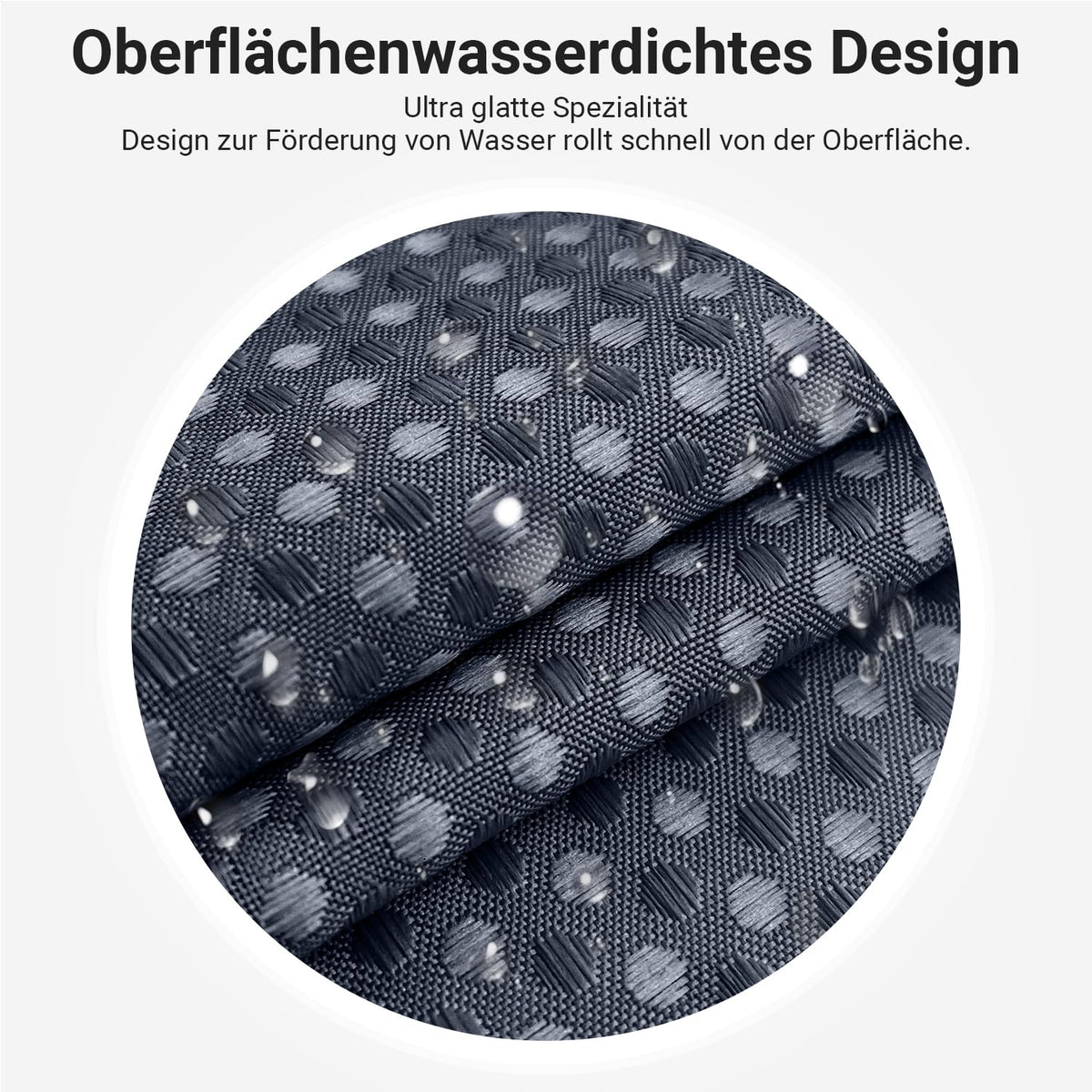 Lerores Shower Curtain, 180 x 200 cm, Waffle Man Blue, Weighted Hem, Anti-Mould Textile, Water-Repellent