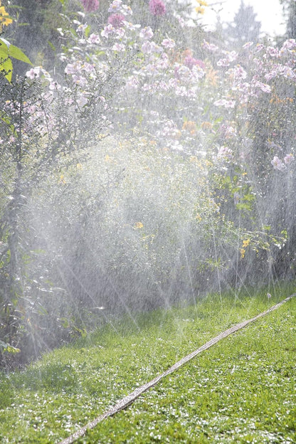 Gardena Sprinkler Hose: Fine Sprayer for beds, Borders and Narrow Areas, Length 15 m, Ready for Connection, Brown, can be Shortened or Extended