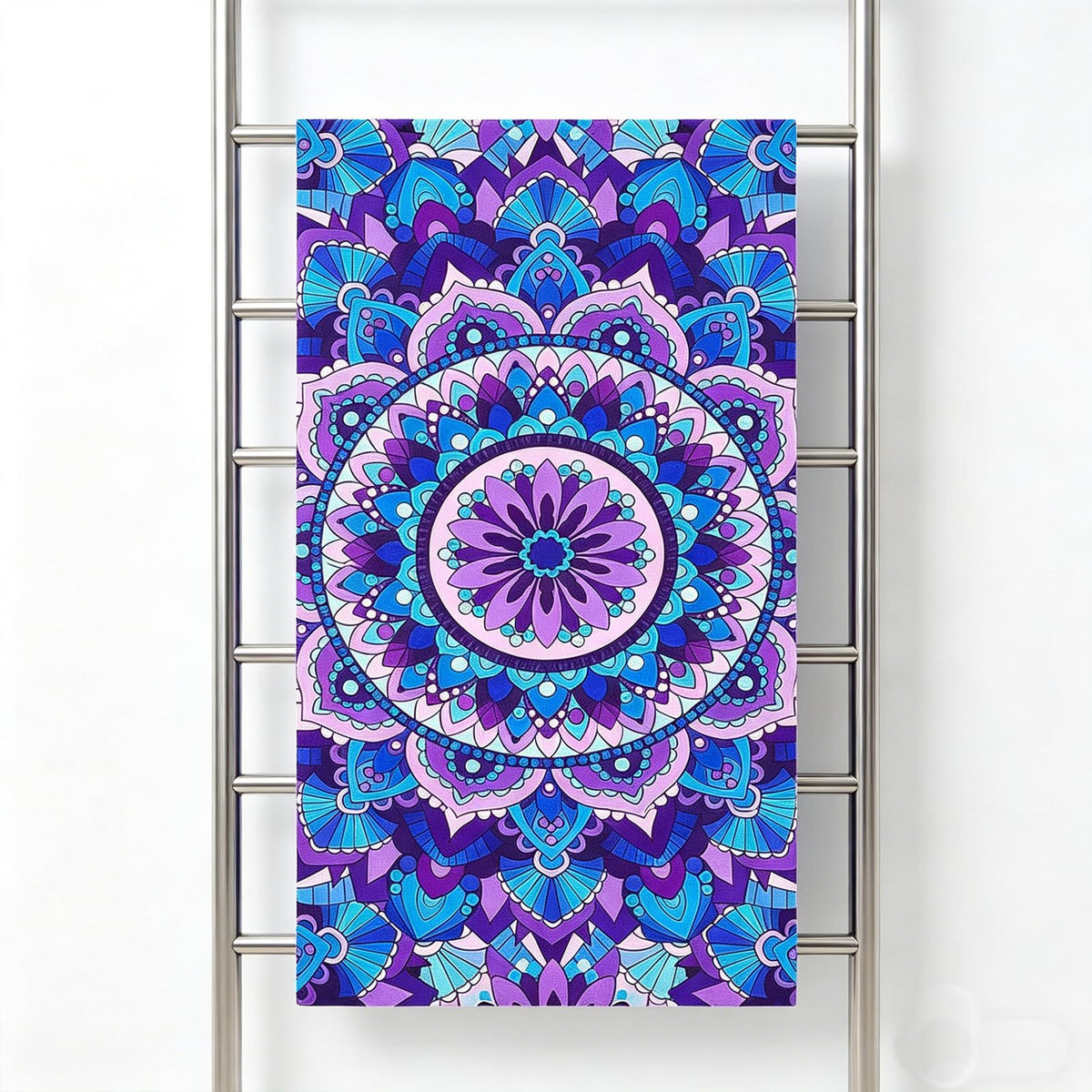 yayafunfun Large Quick Dry Microfibre Beach Towels for Adults, 160X90cm Mandala Bath Towel Travel Towels with Pocket