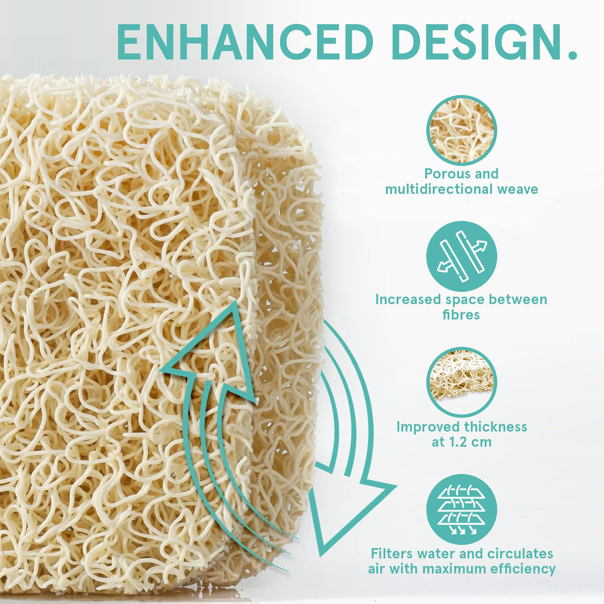 Soap Saver by Smith’s® | Extend Your Soap’s Life | 14 cm (L) x 8 cm (W) x 1.2 cm (H) | Biege / 4 Pack | 50% Thicker | Enhanced Design