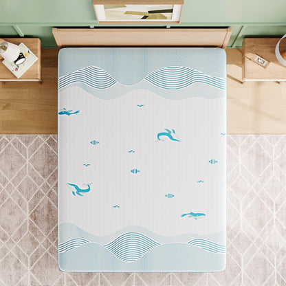 Vesgantti 16CM Ocean-Inspired Memory Foam Mattress - Single, Medium
