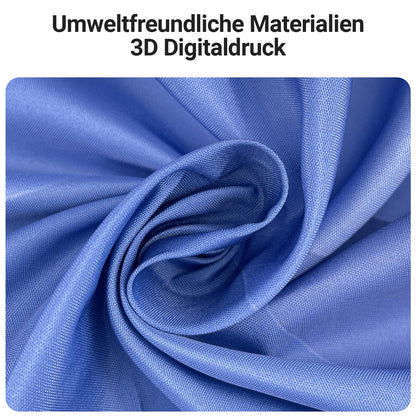 Lerores Shower Curtain, 180 x 170 cm, Geometric Gradient, Weighted Hem, Anti-Mould, Water-Repellent