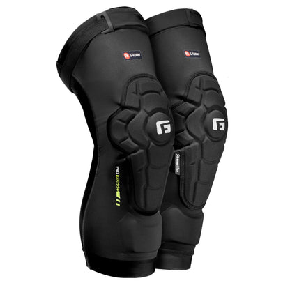 G-Form Pro-Rugged 2 MTB Knee Guards - Mountain Bike Knee Pads for Men & Women - Black, Adult XX-Large