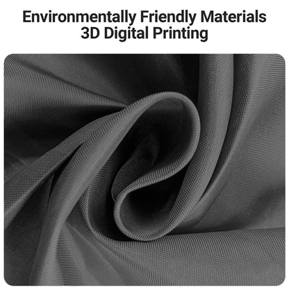 Lerores Shower Curtain, 200 x 220 cm, Dark Grey, Weighted Hem, Anti-Mould Textile, Water-Repellent