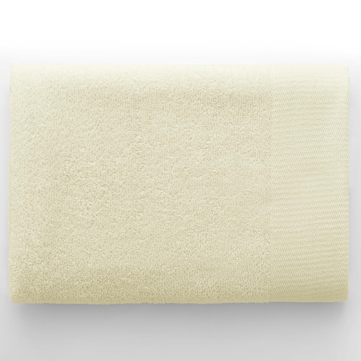 AmeliaHome 50x100 cm Towel 100% Cotton Absorbent Ecru Cream Amari