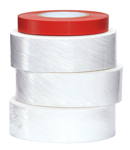 Tourna Mega Tac Extra Tacky Overgrip, White (30-Pack) (MT-30-XLW)