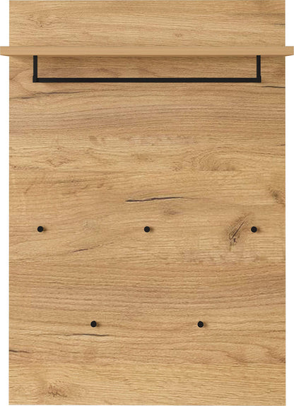 GERMANIA DIE MÖBELMACHER Wardrobe Panel, Acrylonitrile Butadiene Styrene Metal, Navarra Oak, 75 x 110 x 30 cm