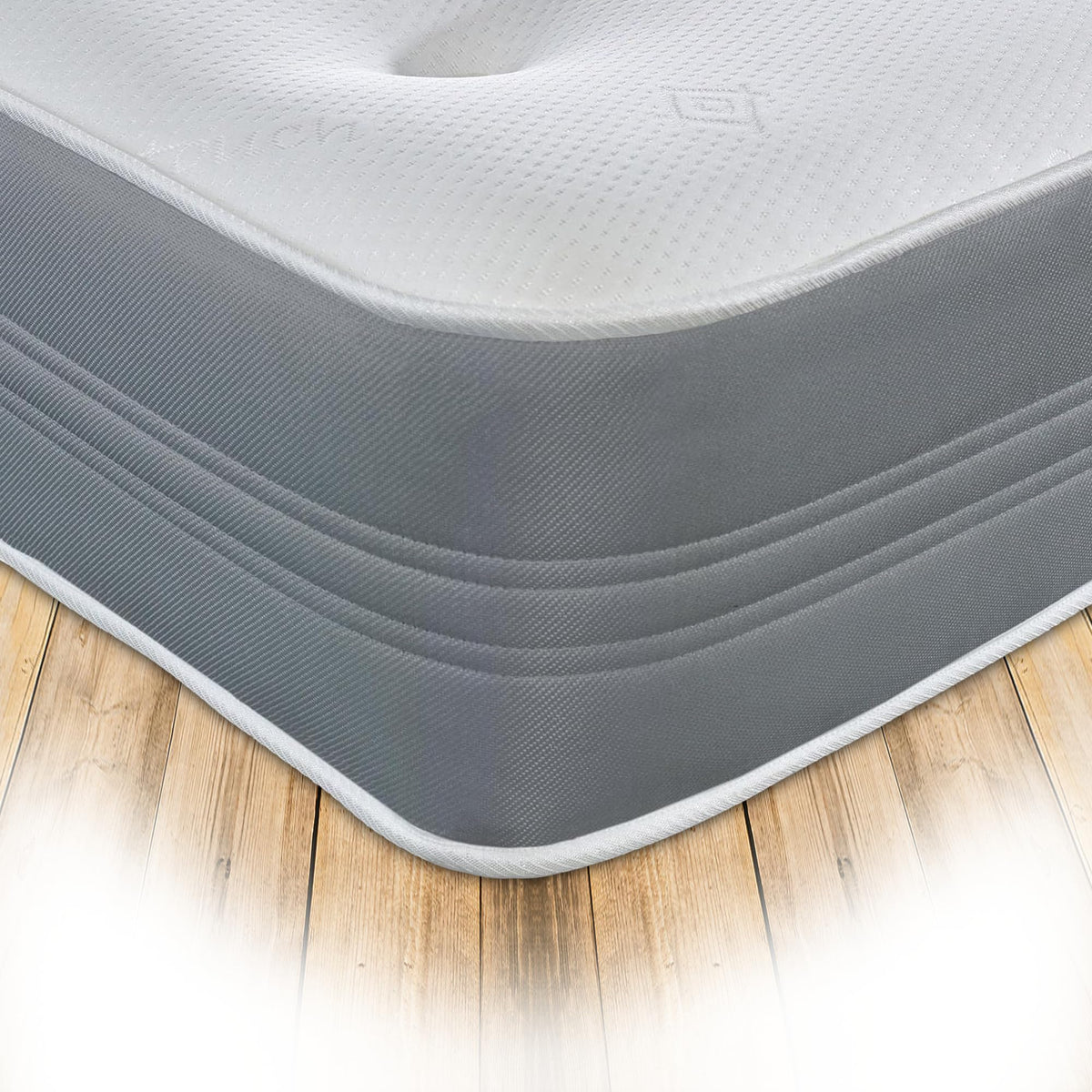 Starlight Beds Cool Comfort Tufted Shorty Mattress, 2ft6 x 5ft9
